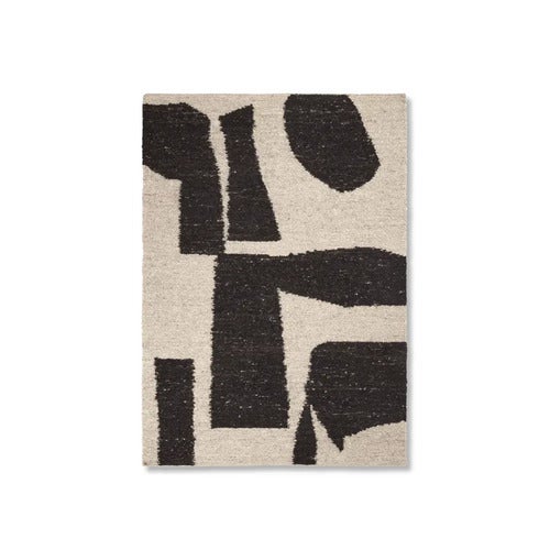 Piece Matta 140x200 cm- Off-white/Coffee