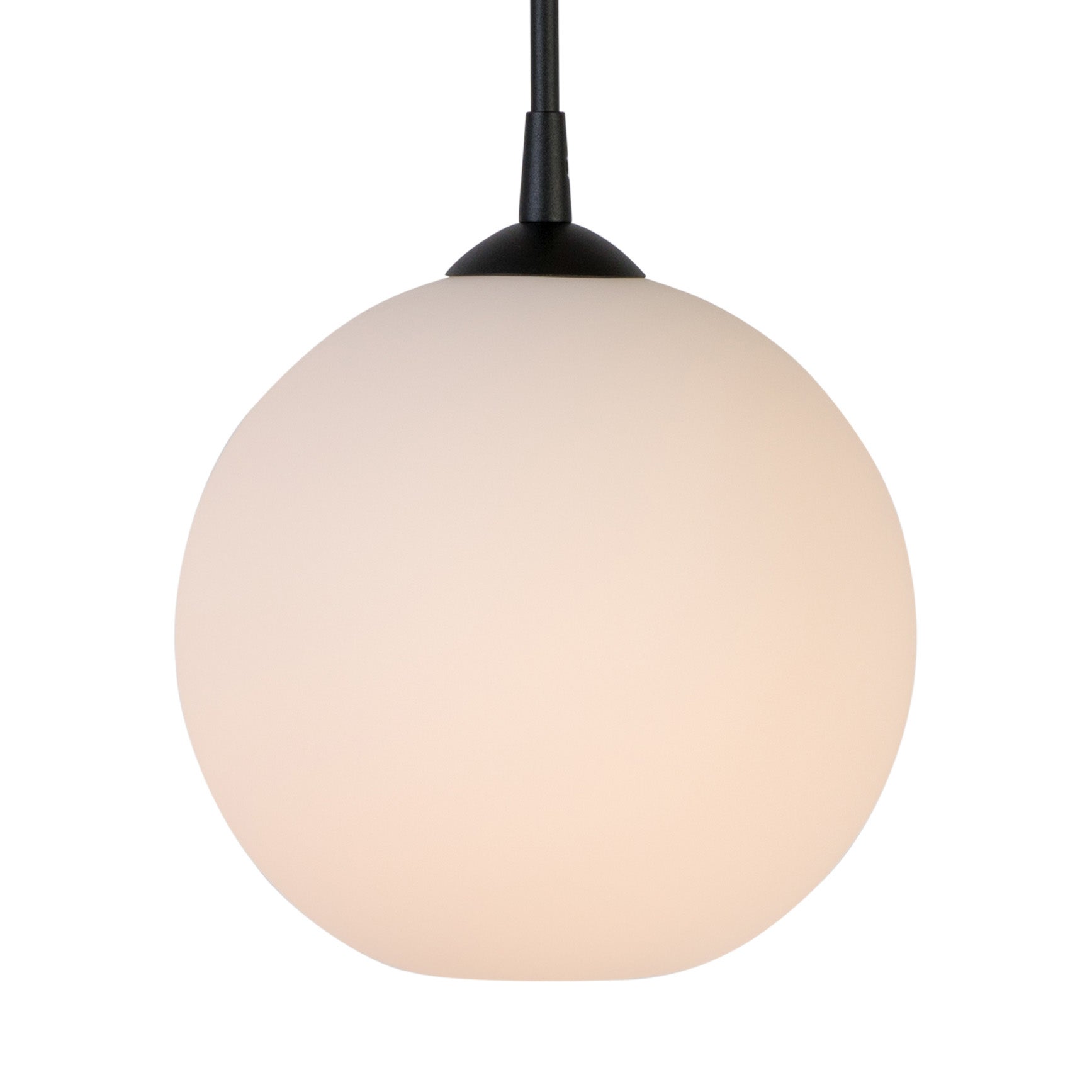 Capo Pendel D250 Svartstruktur/Opalglas