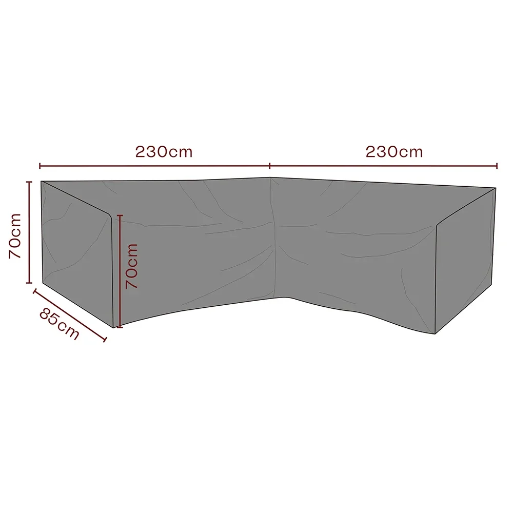 Möbelskydd hörnsoffa 230/230x70x85 cm Premium