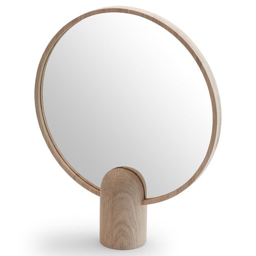 Aino Mirror Large Brun Ek 
