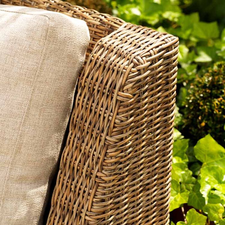 Sandkorn loungefåtölj natur konstrotting 