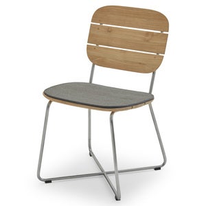 Lilium Chair Cushion Charcoal