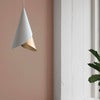 Cornet Lampskärm White/Brass 