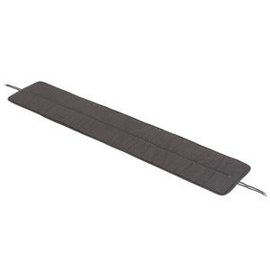 Linear Steel Bänkdyna 170x34 cm Dark Grey 
