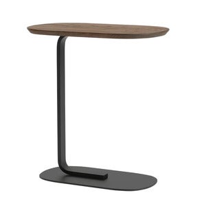 Relate sidobord 60,5cm - Solid Smoked Oak/Black