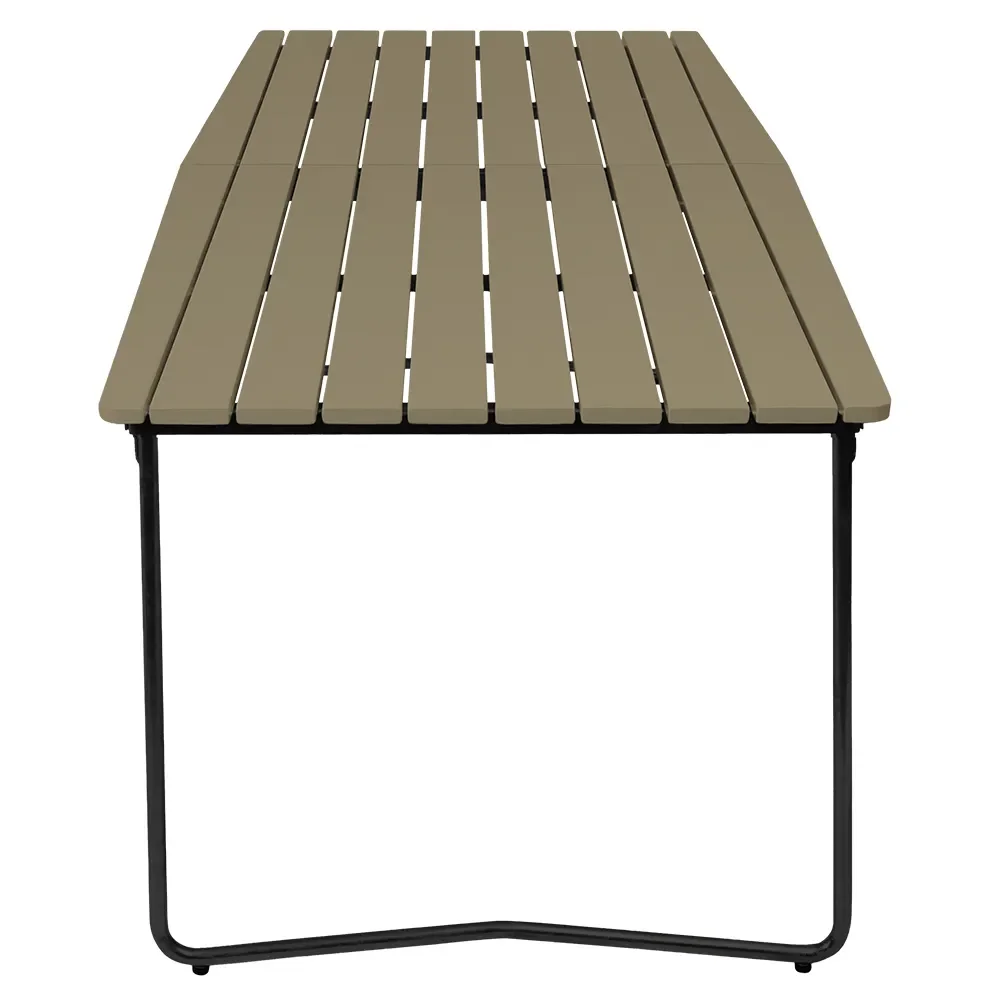 Matbord B31 230 Grönlackad ek / svart stativ