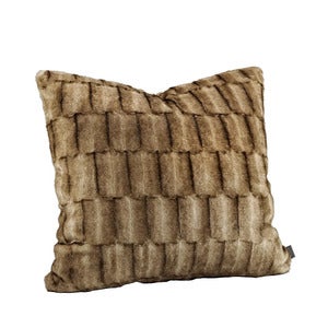  BELMONT Kuddfodral Beige/Simply Greige med baksida i vävt tyg 50x50 cm