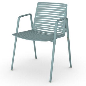 Zebra karmstol Light Blue