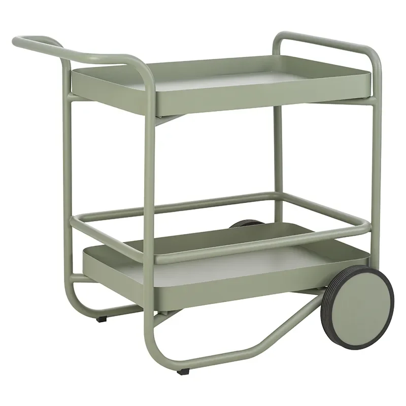 Trolly serveringsvagn Dusty green
