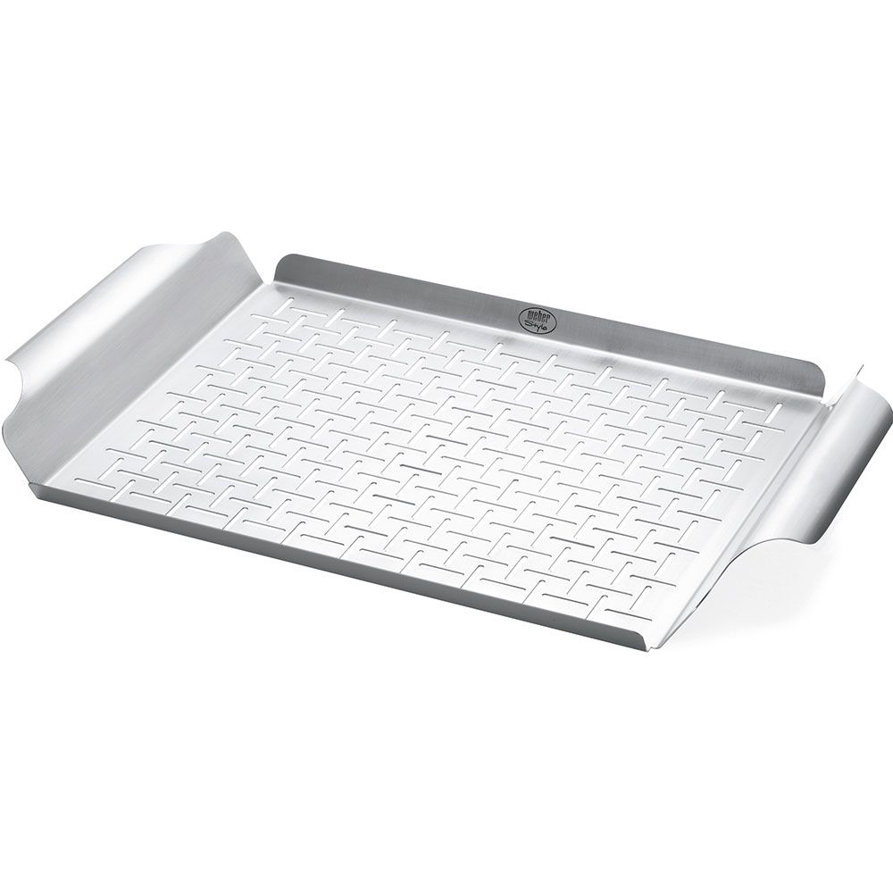 Grillform till fisk rektangulär stål 