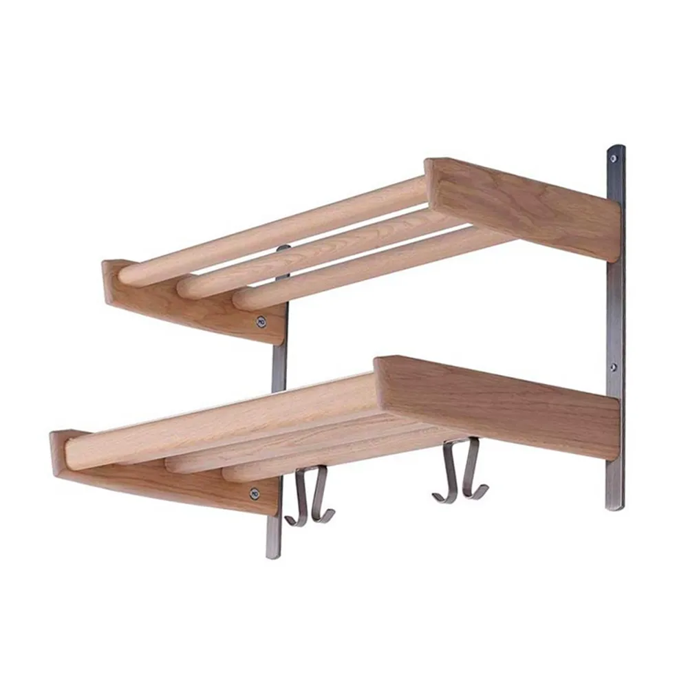 Meja Hatthylla 59 cm 2 hyllplan Vitoljad Ek 