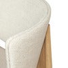Herman Loungestol Boucle - Oak/Off-white