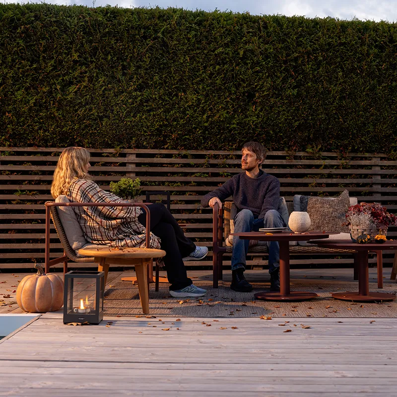 Motty 2-sits soffa     Zin Red / Teddy Beige