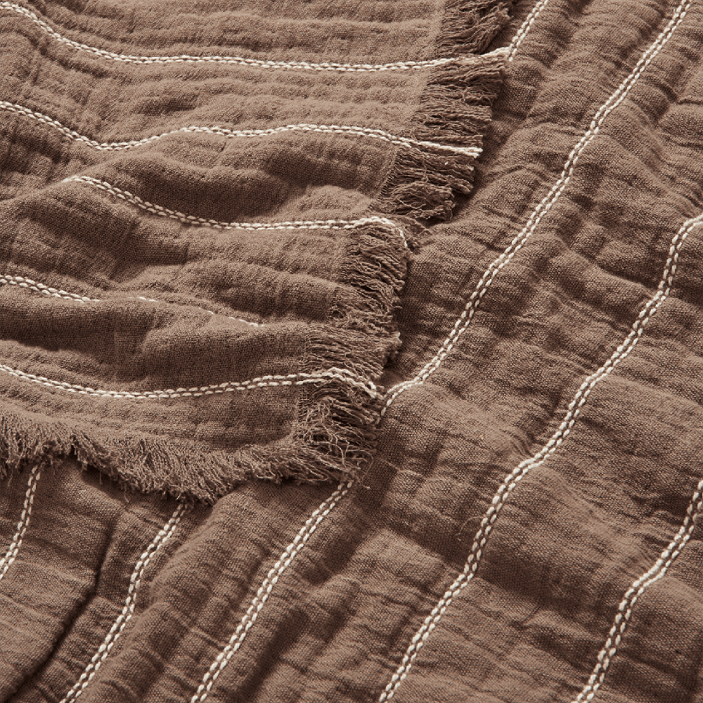 Aires Överkast 160x240 cm Stone