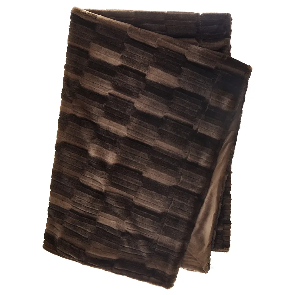 Browny Pläd 120x180 cm Chocolate