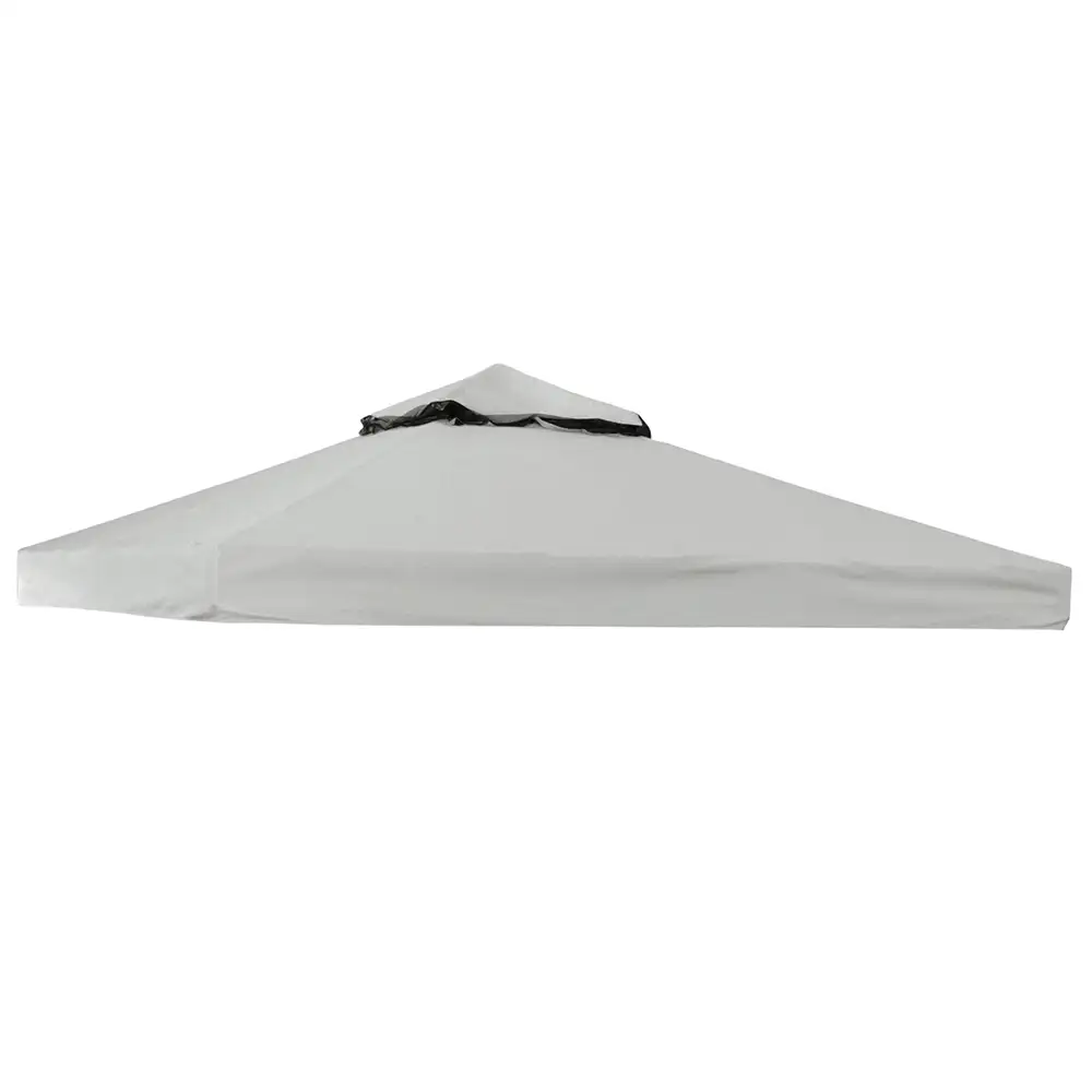 Luxor paviljongtak 300x300 cm grå polyester 