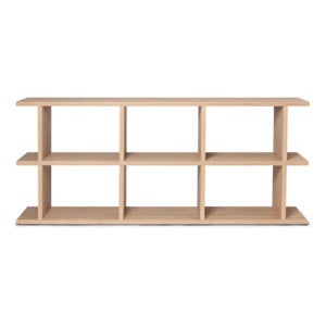 Kona Bokhylla  3x2 - Natural ek