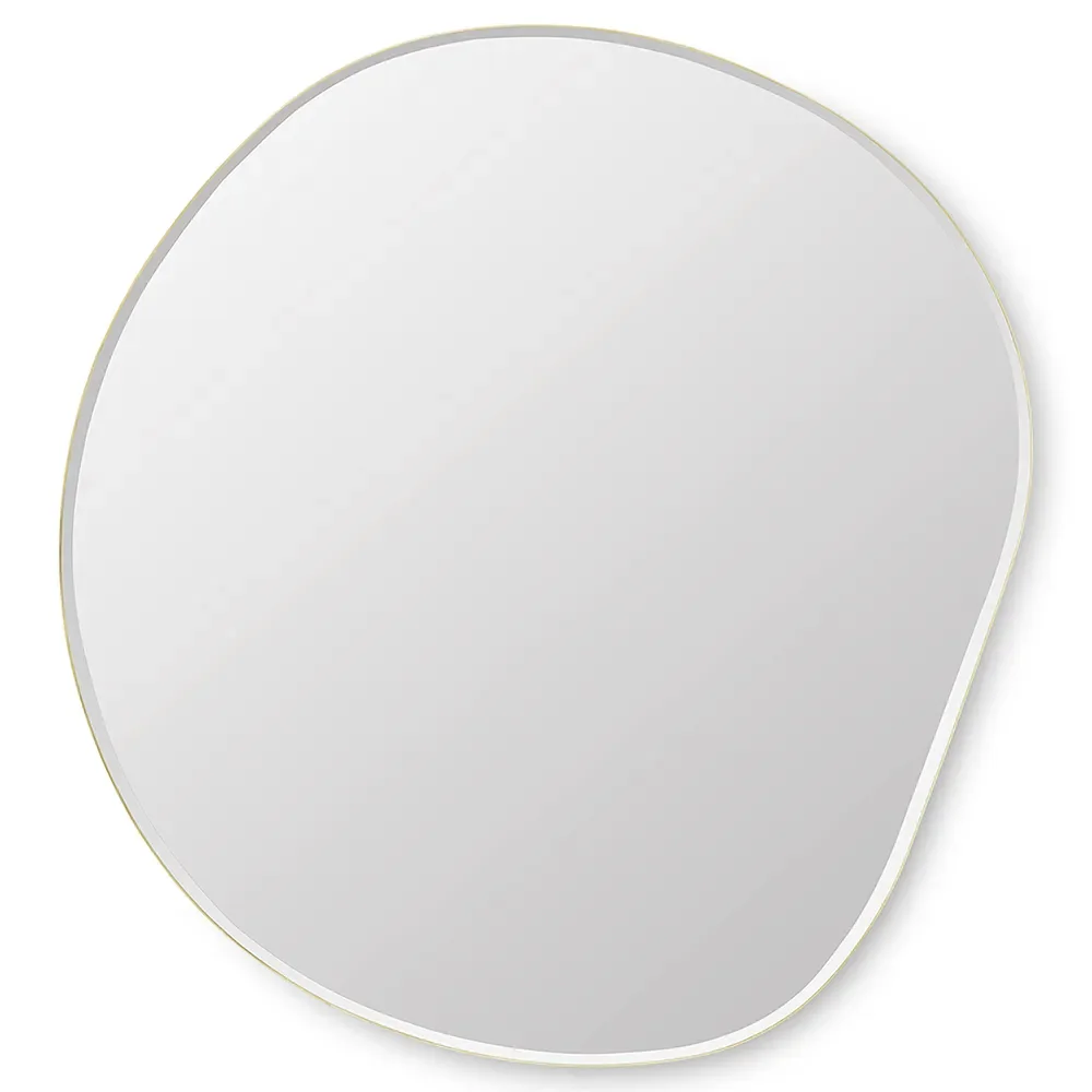 Pond Spegel 87x94 cm Brass