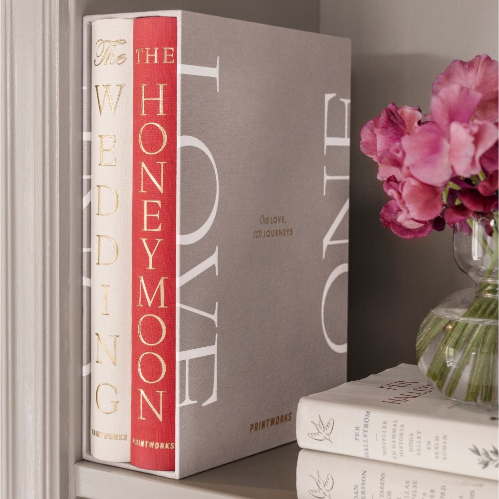 Bröllops Fotobok 2-pack - One Love