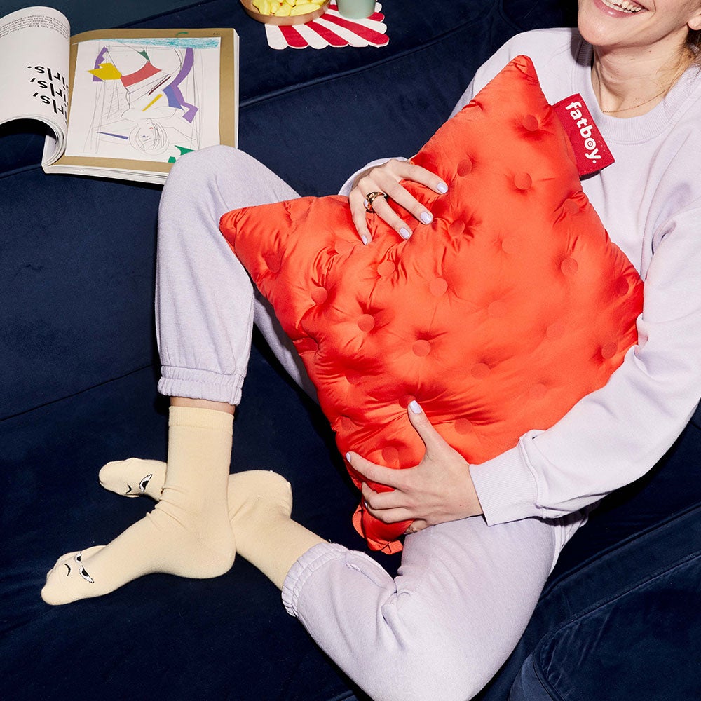 Hotspot quadro papaya värmekudde 