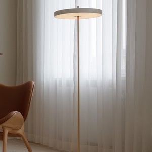 Asteria Golvlampa Ø43 cm Pearl White