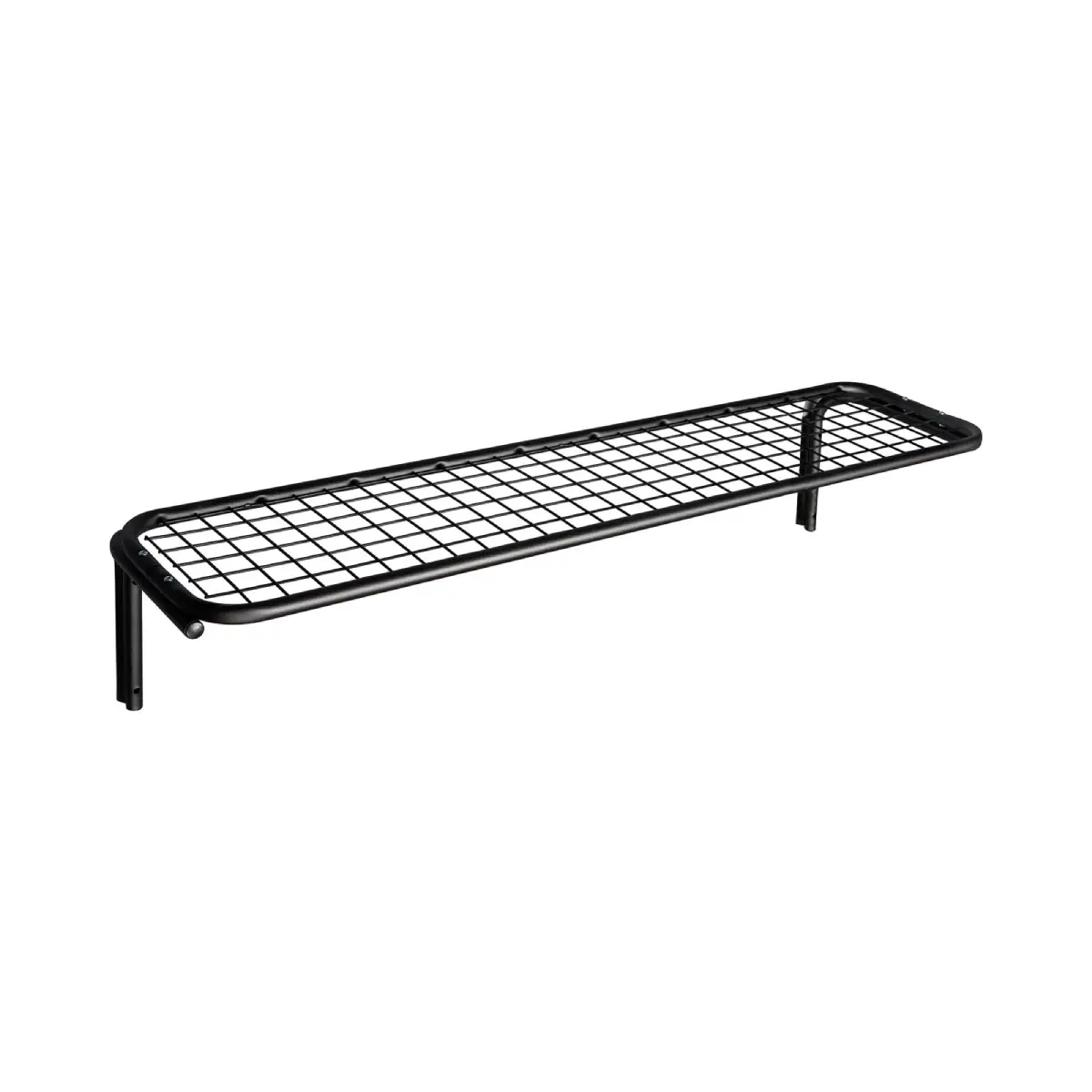 Classic skohylla enkel 110 cm Svart Svart