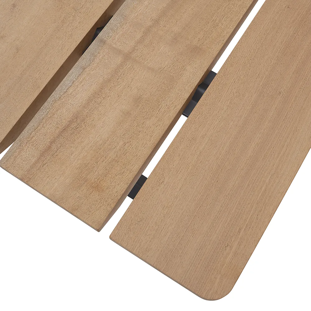 70/70 Matbord 225x90 cm Sapele Mahogany/Anthracite Black