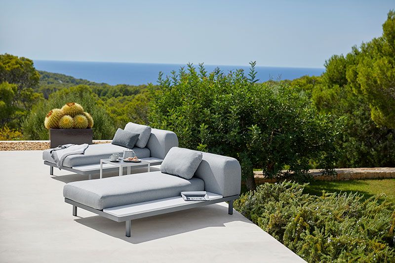 Space Soffa med sidobord