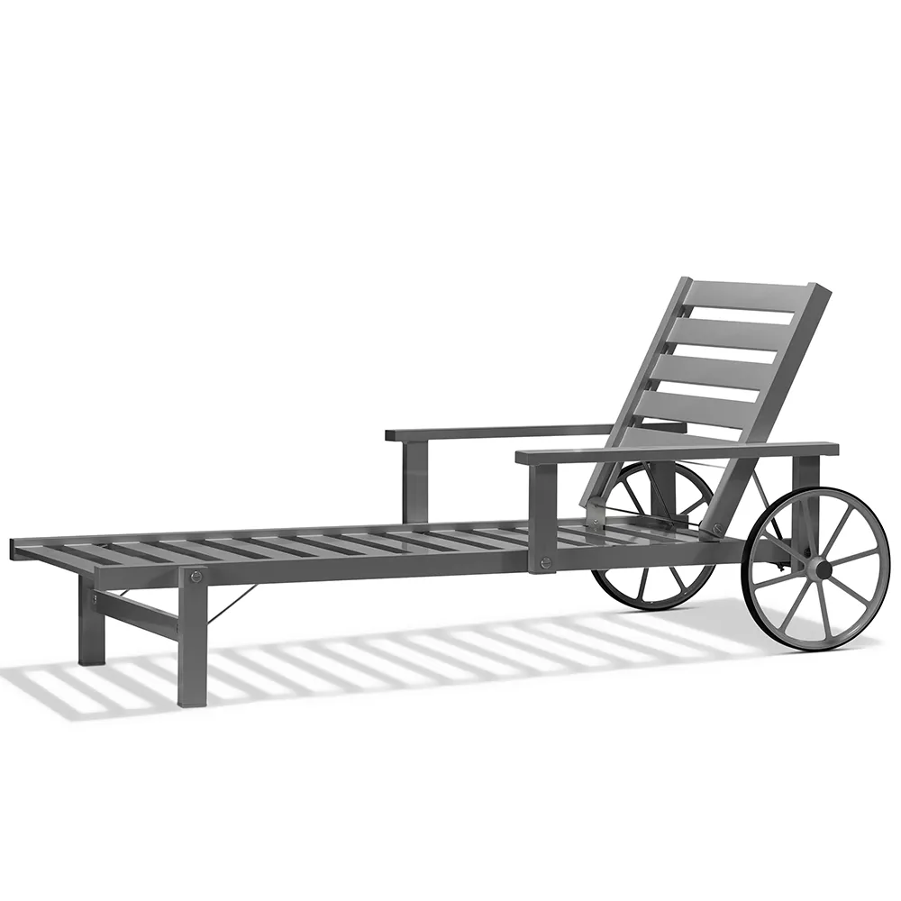 Solvagn Grå Aluminium 