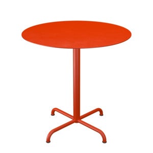 PICO Cafébord  Ø74 cm, 4 ben bas Cayenne