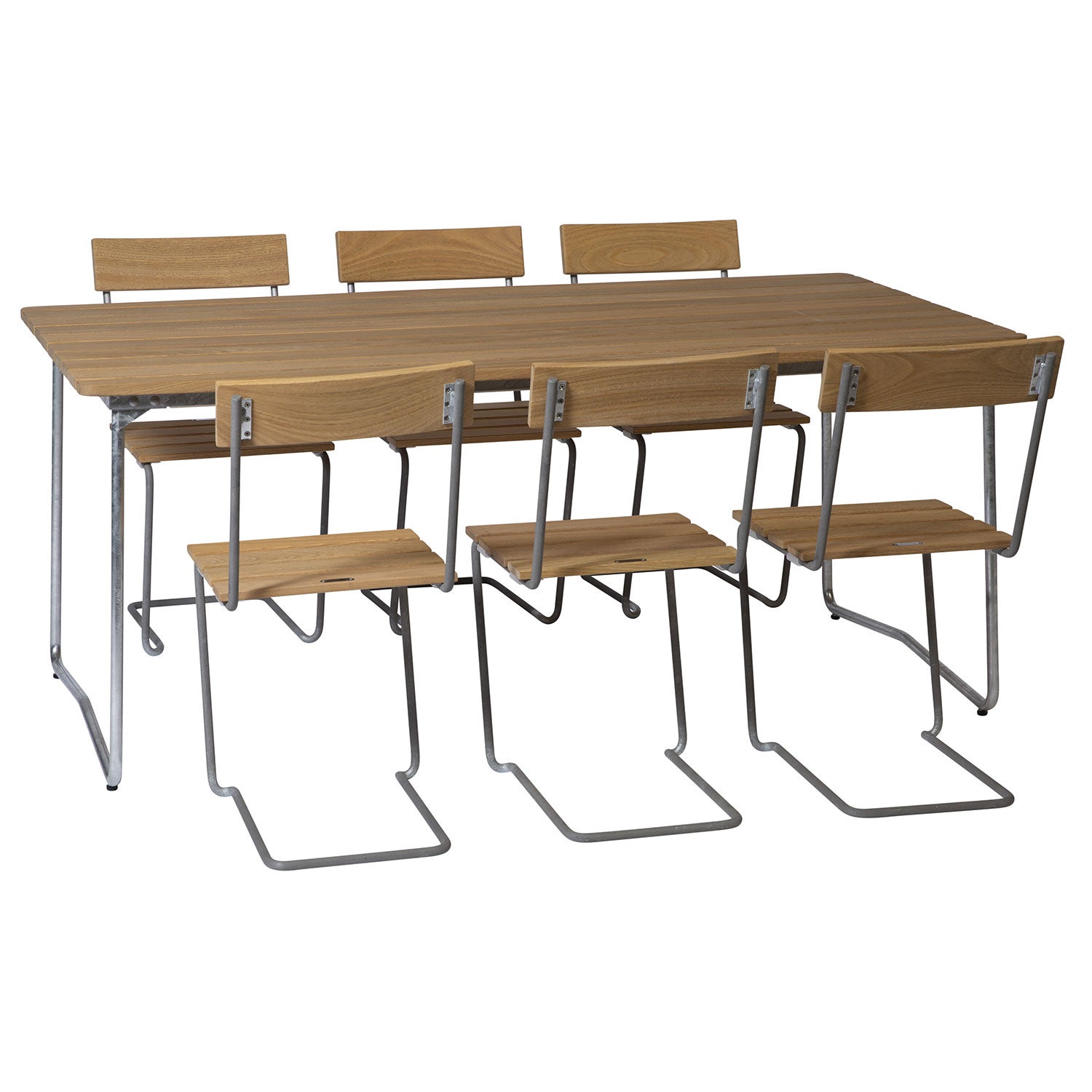 Matgrupp B31 170 cm & Stol 1 Oljad Ek