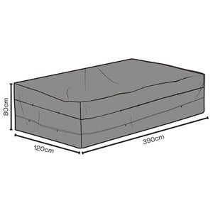 Möbelskydd 390x120x80 cm Black breathable