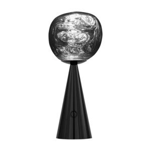 Melt Portabel lampa Black LED