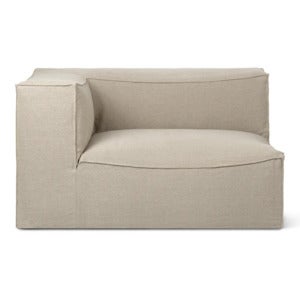 Catena 138 cm armstöd vänster Rich Linen - Natural