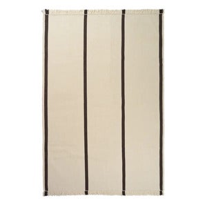 Calm Kelim Matta 200x300 cm - Off-white/Coffee