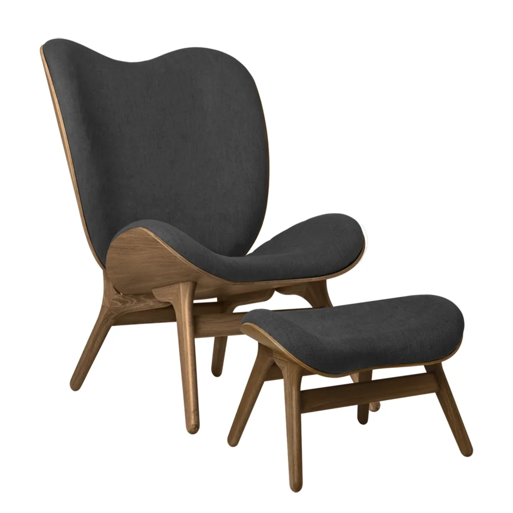 A Conversation Piece Ottoman Fotpall Dark Oak/Shadow