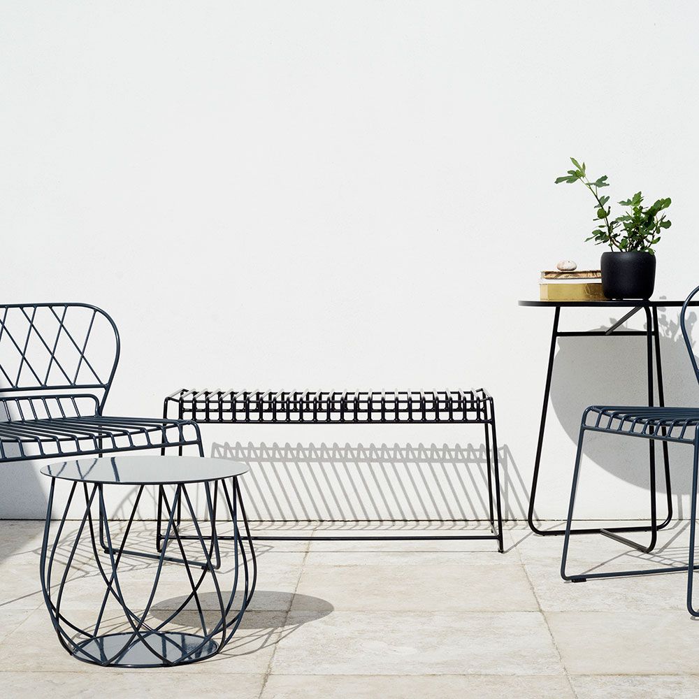 Resö Bänk 100Cm Grå 