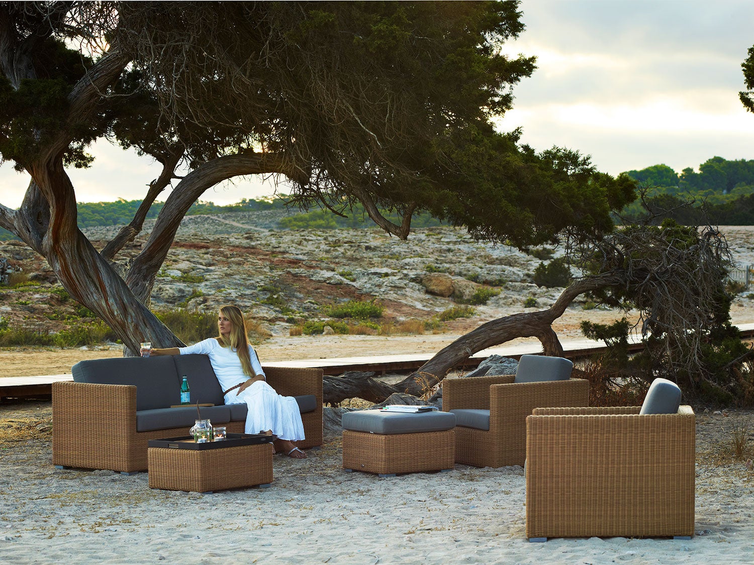 Chester Fotpall Natural 