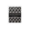 Backgammon Lackat Black