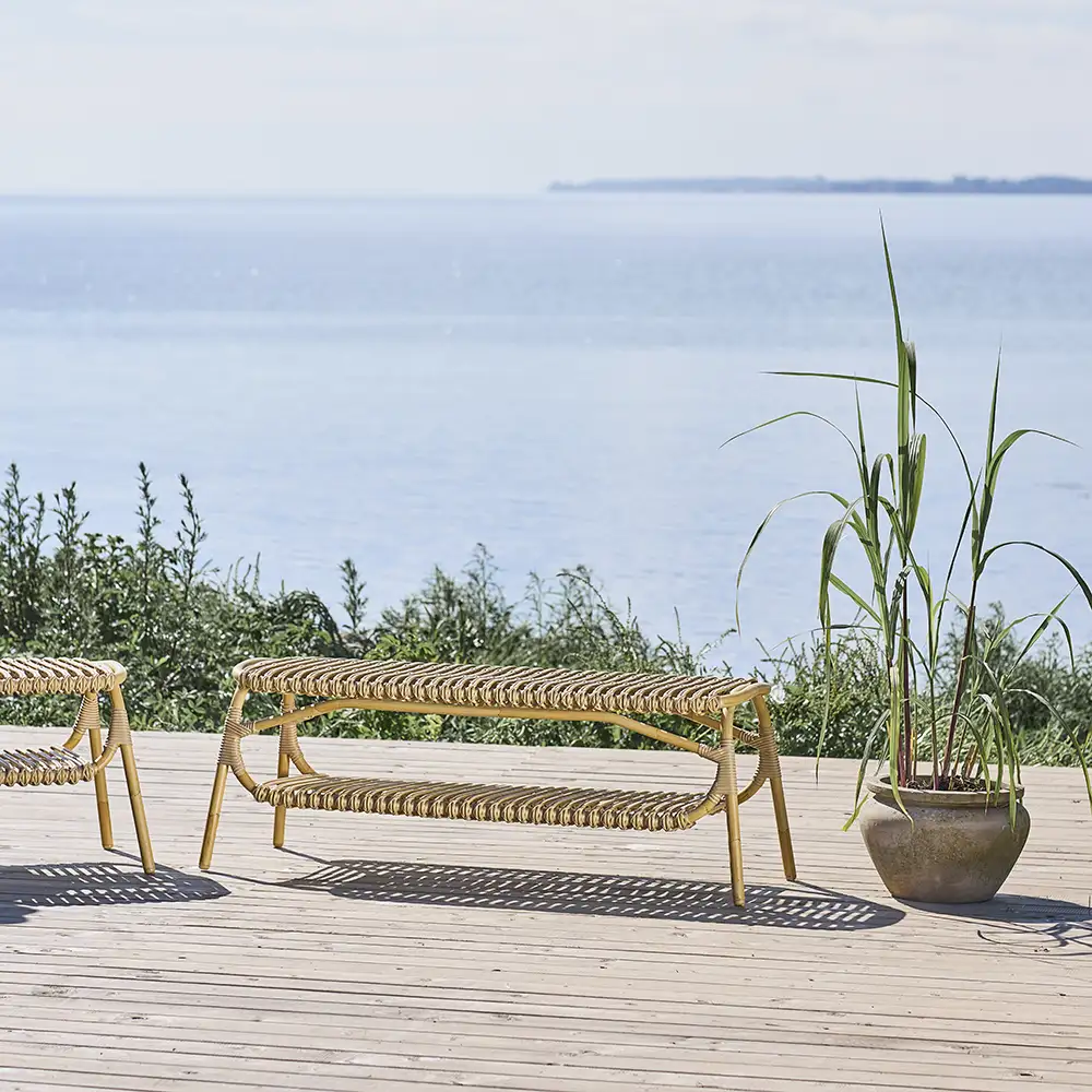 Machiya bänk 120x43 cm natur