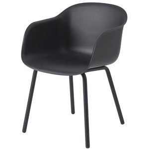 Fiber Outdoor Karmstol Anthracite Black 