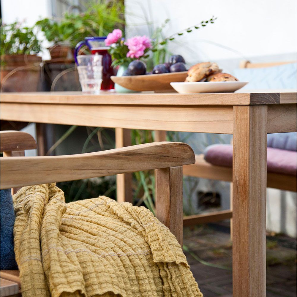 Rosenborg bord 80x165 cm teak 