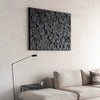 Bricks Väggdekor 120x90 cm Svart