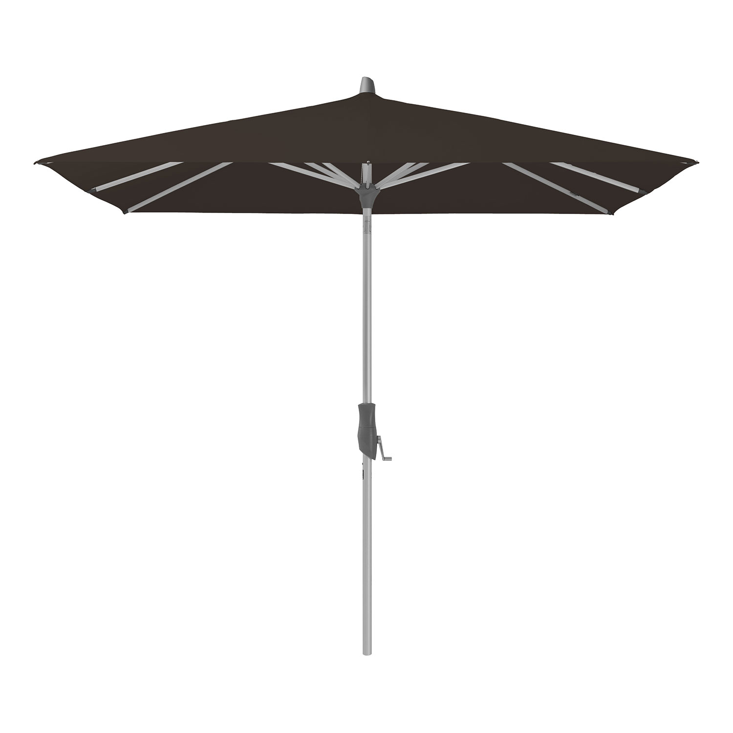 Alu-twist parasoll 240×240 cm cm kat.4 408 black