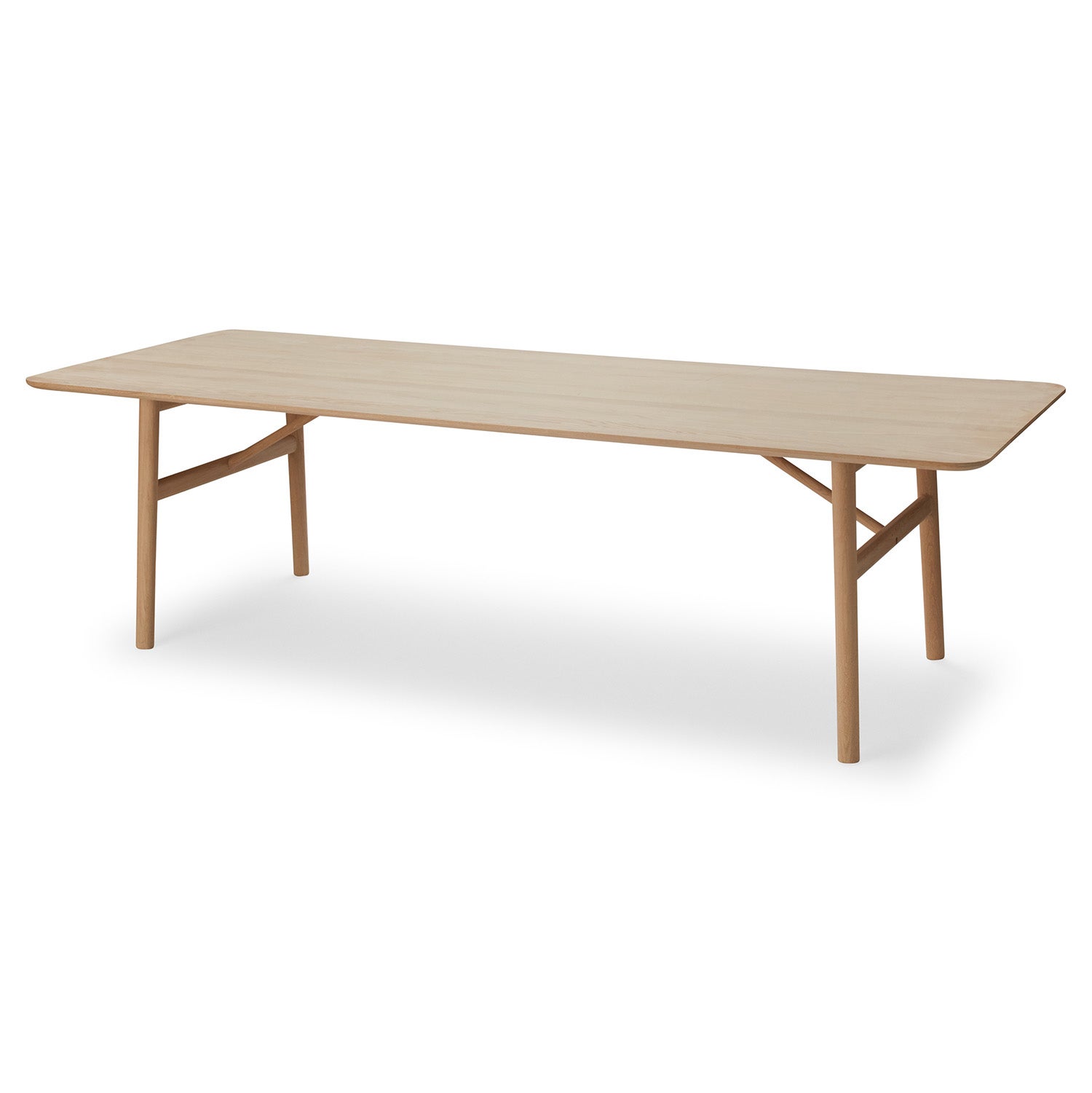 Hven Matbord 260 cm White Soap Treatment