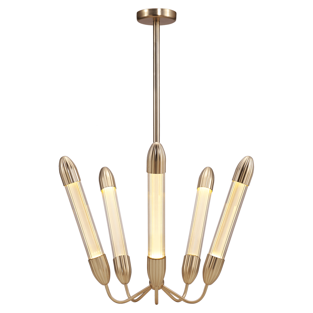 Lemon Squeeze Taklampa Ø68 cm Mässing