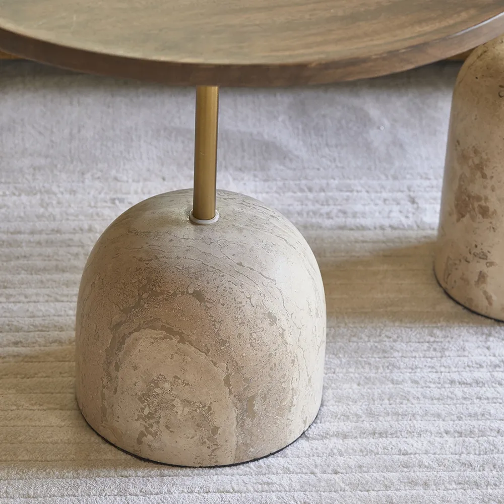 Malibu Sidobord Ø55 cm