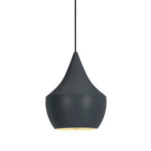 Beat Pendel Fat Black LED