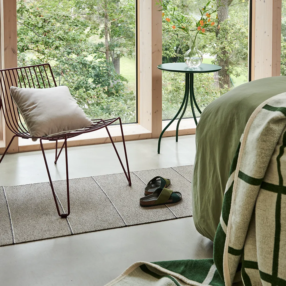 Lea matta Potato/Dark Brown/Vanilla 70 x 150 cm