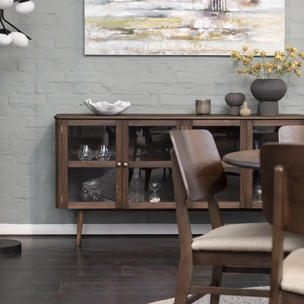 Löderup Vitrinskänk